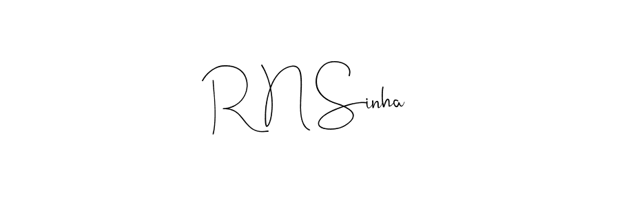 This is the best signature style for the R N Sinha name. Also you like these signature font (Andilay-7BmLP). Mix name signature. R N Sinha signature style 4 images and pictures png
