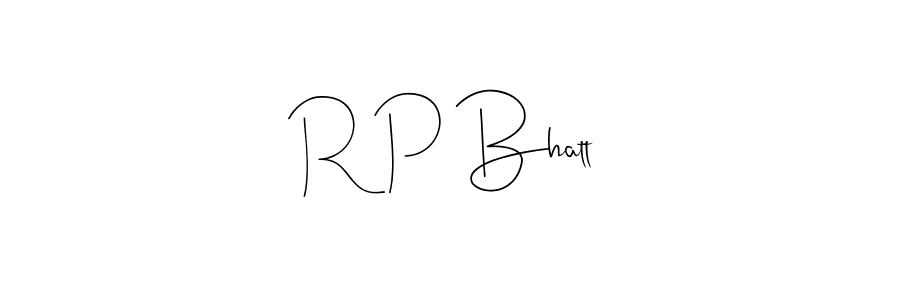 How to Draw R P Bhatt signature style? Andilay-7BmLP is a latest design signature styles for name R P Bhatt. R P Bhatt signature style 4 images and pictures png