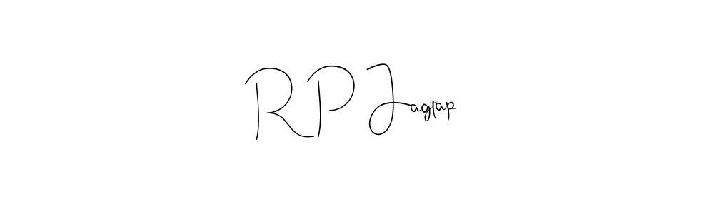 Use a signature maker to create a handwritten signature online. With this signature software, you can design (Andilay-7BmLP) your own signature for name R P Jagtap. R P Jagtap signature style 4 images and pictures png