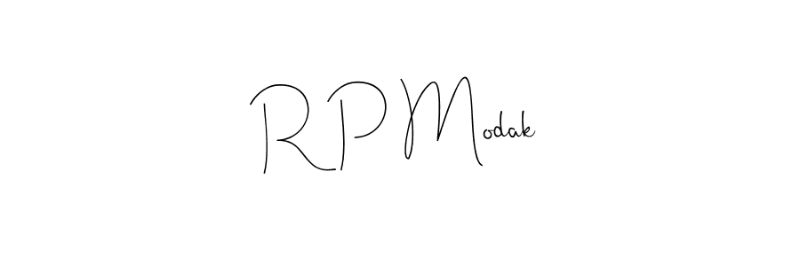 Best and Professional Signature Style for R P Modak. Andilay-7BmLP Best Signature Style Collection. R P Modak signature style 4 images and pictures png