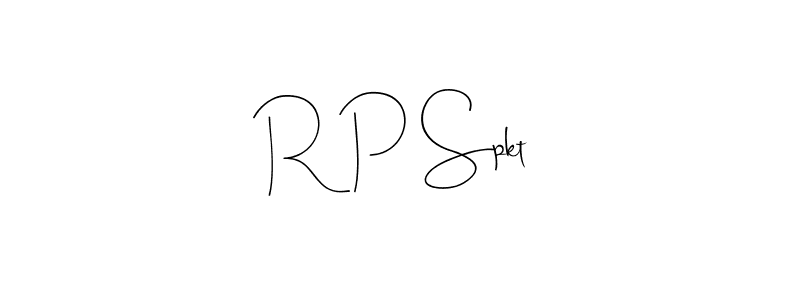 How to Draw R P Spkt signature style? Andilay-7BmLP is a latest design signature styles for name R P Spkt. R P Spkt signature style 4 images and pictures png