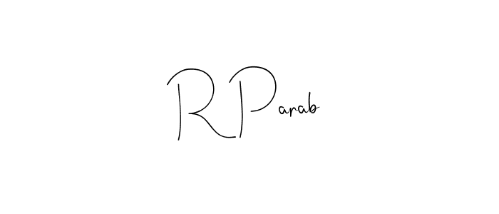See photos of R Parab official signature by Spectra . Check more albums & portfolios. Read reviews & check more about Andilay-7BmLP font. R Parab signature style 4 images and pictures png