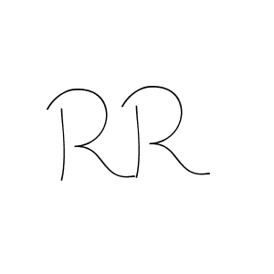 R R stylish signature style. Best Handwritten Sign (Andilay-7BmLP) for my name. Handwritten Signature Collection Ideas for my name R R. R R signature style 4 images and pictures png