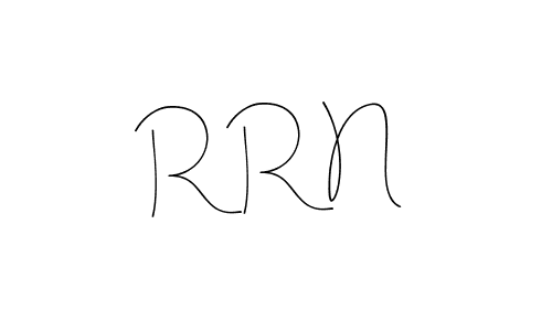 R R N stylish signature style. Best Handwritten Sign (Andilay-7BmLP) for my name. Handwritten Signature Collection Ideas for my name R R N. R R N signature style 4 images and pictures png