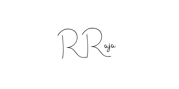 Make a beautiful signature design for name R Raja. Use this online signature maker to create a handwritten signature for free. R Raja signature style 4 images and pictures png