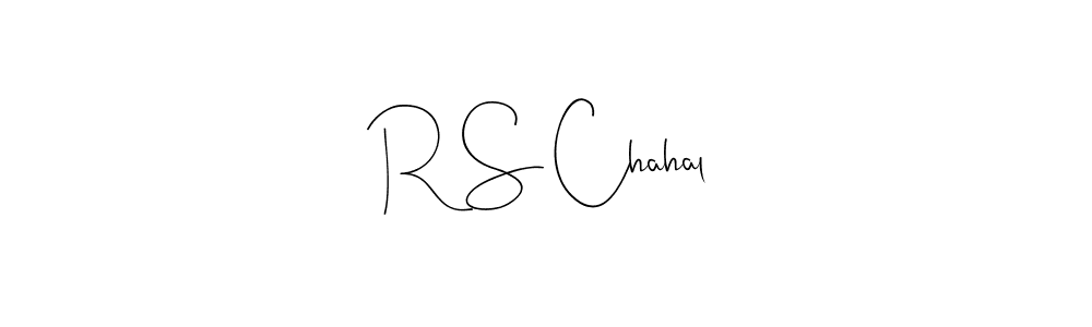 How to Draw R S Chahal signature style? Andilay-7BmLP is a latest design signature styles for name R S Chahal. R S Chahal signature style 4 images and pictures png