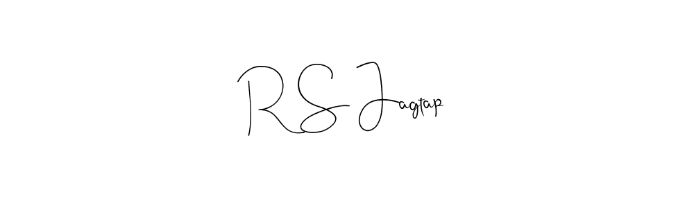 Use a signature maker to create a handwritten signature online. With this signature software, you can design (Andilay-7BmLP) your own signature for name R S Jagtap. R S Jagtap signature style 4 images and pictures png