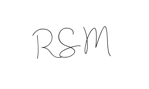 Make a beautiful signature design for name R S M. Use this online signature maker to create a handwritten signature for free. R S M signature style 4 images and pictures png