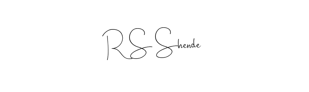 Make a short R S Shende signature style. Manage your documents anywhere anytime using Andilay-7BmLP. Create and add eSignatures, submit forms, share and send files easily. R S Shende signature style 4 images and pictures png