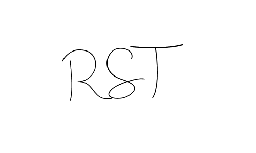 How to make R S T name signature. Use Andilay-7BmLP style for creating short signs online. This is the latest handwritten sign. R S T signature style 4 images and pictures png