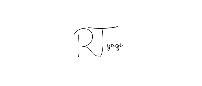 Also You can easily find your signature by using the search form. We will create R Tyagi name handwritten signature images for you free of cost using Andilay-7BmLP sign style. R Tyagi signature style 4 images and pictures png