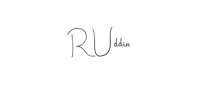 Once you've used our free online signature maker to create your best signature Andilay-7BmLP style, it's time to enjoy all of the benefits that R Uddin name signing documents. R Uddin signature style 4 images and pictures png