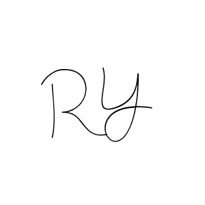 Best and Professional Signature Style for R Y. Andilay-7BmLP Best Signature Style Collection. R Y signature style 4 images and pictures png