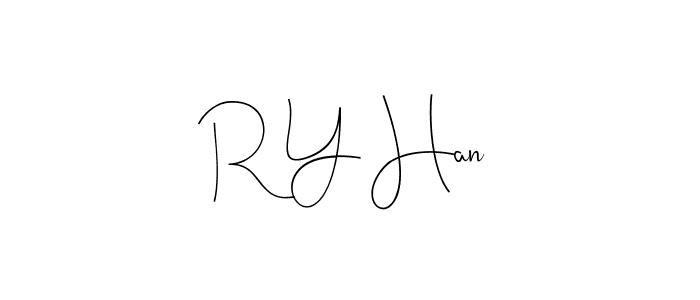 You can use this online signature creator to create a handwritten signature for the name R Y Han. This is the best online autograph maker. R Y Han signature style 4 images and pictures png