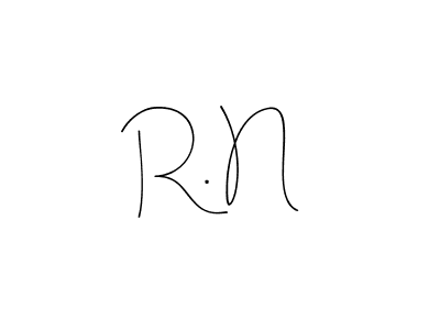 Check out images of Autograph of R. N name. Actor R. N Signature Style. Andilay-7BmLP is a professional sign style online. R. N signature style 4 images and pictures png