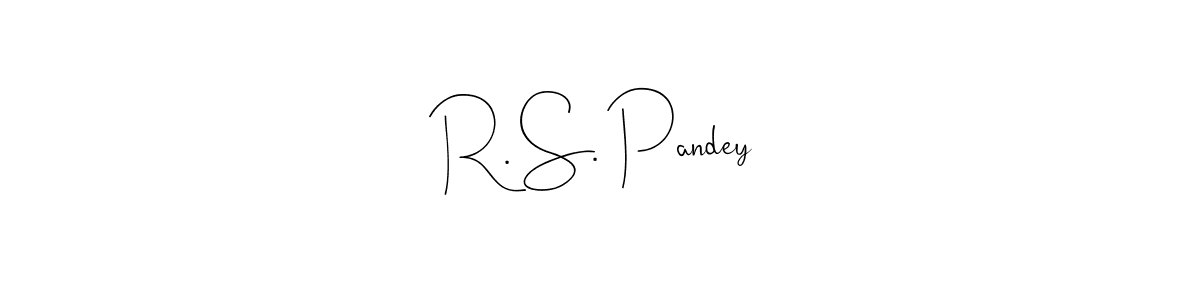 Also we have R. S. Pandey name is the best signature style. Create professional handwritten signature collection using Andilay-7BmLP autograph style. R. S. Pandey signature style 4 images and pictures png