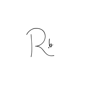 This is the best signature style for the R.b name. Also you like these signature font (Andilay-7BmLP). Mix name signature. R.b signature style 4 images and pictures png