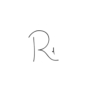 Design your own signature with our free online signature maker. With this signature software, you can create a handwritten (Andilay-7BmLP) signature for name R.l. R.l signature style 4 images and pictures png