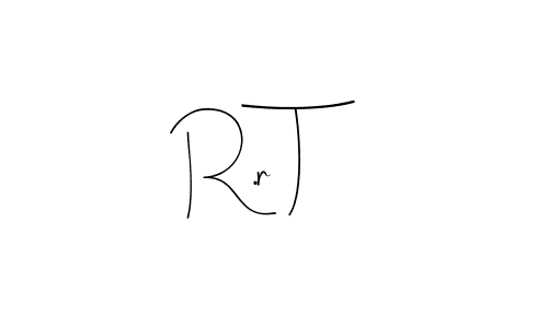 This is the best signature style for the R.r T name. Also you like these signature font (Andilay-7BmLP). Mix name signature. R.r T signature style 4 images and pictures png