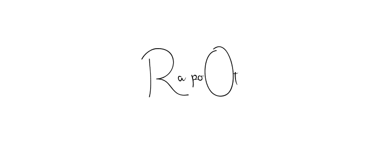 Create a beautiful signature design for name Raجpo0t. With this signature (Andilay-7BmLP) fonts, you can make a handwritten signature for free. Raجpo0t signature style 4 images and pictures png