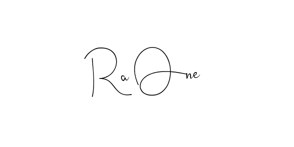 Andilay-7BmLP is a professional signature style that is perfect for those who want to add a touch of class to their signature. It is also a great choice for those who want to make their signature more unique. Get Ra One name to fancy signature for free. Ra One signature style 4 images and pictures png