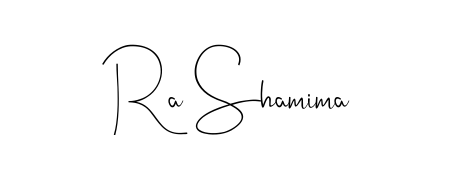 Here are the top professional signature styles for the name Ra Shamima. These are the best autograph styles you can use for your name. Ra Shamima signature style 4 images and pictures png
