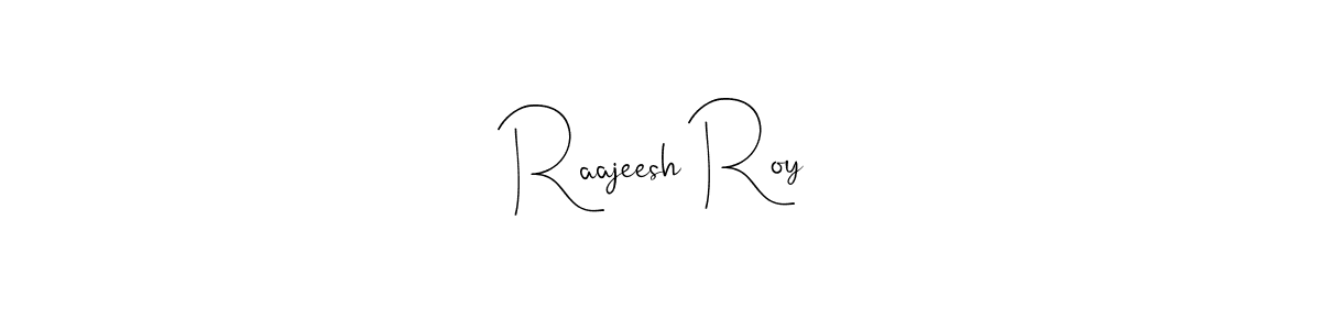 Use a signature maker to create a handwritten signature online. With this signature software, you can design (Andilay-7BmLP) your own signature for name Raajeesh Roy. Raajeesh Roy signature style 4 images and pictures png