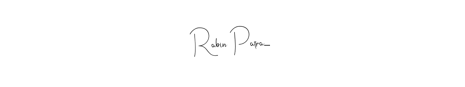 Also You can easily find your signature by using the search form. We will create Rabin Patra..... name handwritten signature images for you free of cost using Andilay-7BmLP sign style. Rabin Patra..... signature style 4 images and pictures png
