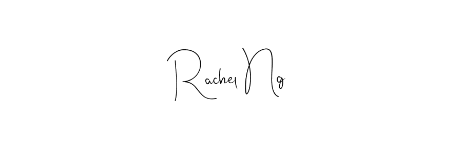 if you are searching for the best signature style for your name Rachel Ng. so please give up your signature search. here we have designed multiple signature styles  using Andilay-7BmLP. Rachel Ng signature style 4 images and pictures png
