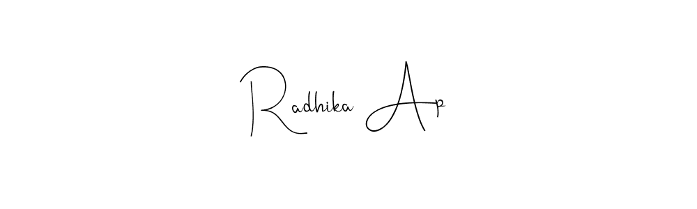 How to Draw Radhika Ap signature style? Andilay-7BmLP is a latest design signature styles for name Radhika Ap. Radhika Ap signature style 4 images and pictures png