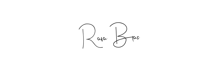 Design your own signature with our free online signature maker. With this signature software, you can create a handwritten (Andilay-7BmLP) signature for name Rafa Blas. Rafa Blas signature style 4 images and pictures png