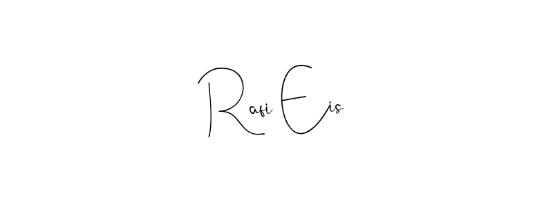 This is the best signature style for the Rafi Eis name. Also you like these signature font (Andilay-7BmLP). Mix name signature. Rafi Eis signature style 4 images and pictures png