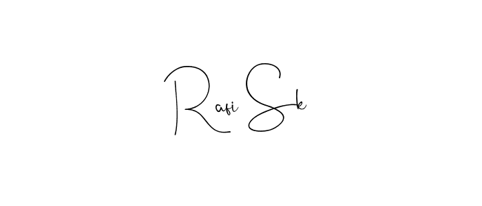 Use a signature maker to create a handwritten signature online. With this signature software, you can design (Andilay-7BmLP) your own signature for name Rafi Sk. Rafi Sk signature style 4 images and pictures png