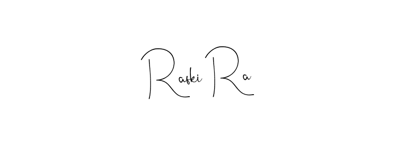 Create a beautiful signature design for name Rafki Ra. With this signature (Andilay-7BmLP) fonts, you can make a handwritten signature for free. Rafki Ra signature style 4 images and pictures png