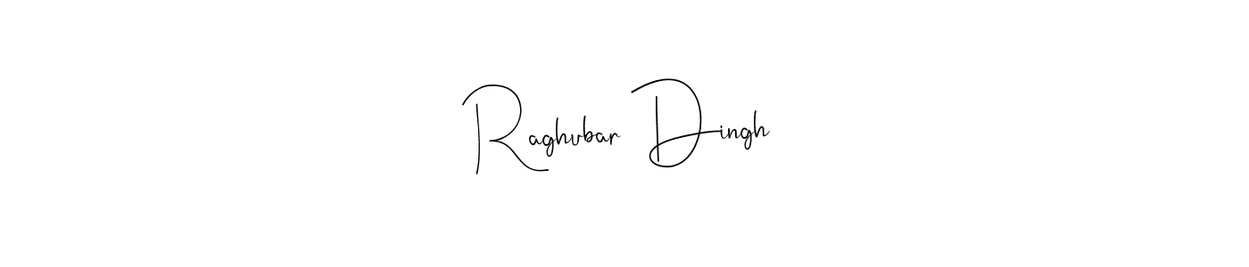 This is the best signature style for the Raghubar Dingh name. Also you like these signature font (Andilay-7BmLP). Mix name signature. Raghubar Dingh signature style 4 images and pictures png
