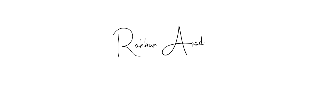 Check out images of Autograph of Rahbar Asad name. Actor Rahbar Asad Signature Style. Andilay-7BmLP is a professional sign style online. Rahbar Asad signature style 4 images and pictures png