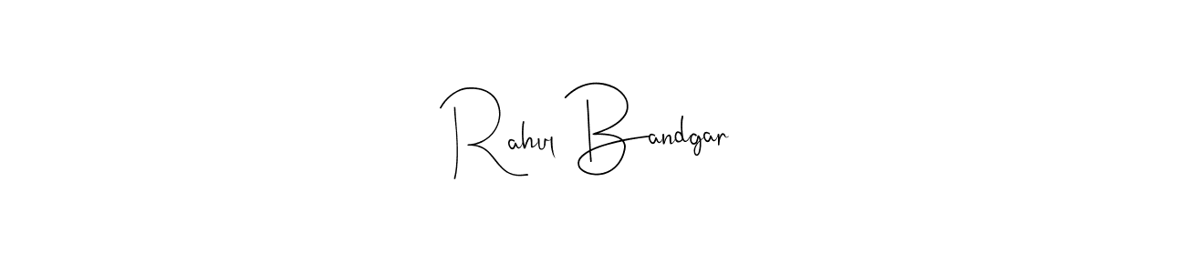 if you are searching for the best signature style for your name Rahul Bandgar. so please give up your signature search. here we have designed multiple signature styles  using Andilay-7BmLP. Rahul Bandgar signature style 4 images and pictures png