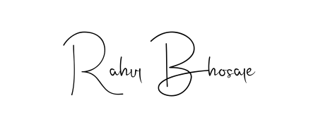 Master the art of signing with Rahul Bhosale written in fluent Andilay-7BmLP script. A great template to practice and refine your handwriting. Rahul Bhosale signature style 4 images and pictures png