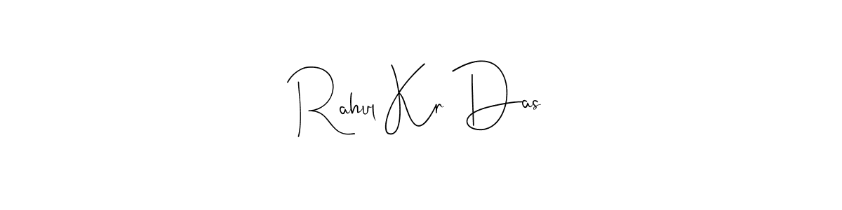 Make a beautiful signature design for name Rahul Kr Das. With this signature (Andilay-7BmLP) style, you can create a handwritten signature for free. Rahul Kr Das signature style 4 images and pictures png