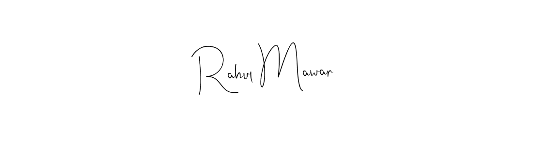 Andilay-7BmLP is a professional signature style that is perfect for those who want to add a touch of class to their signature. It is also a great choice for those who want to make their signature more unique. Get Rahul Mawar name to fancy signature for free. Rahul Mawar signature style 4 images and pictures png