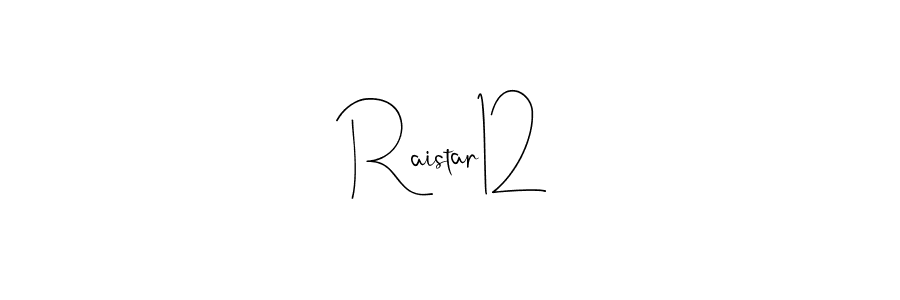 The best way (Andilay-7BmLP) to make a short signature is to pick only two or three words in your name. The name Raistar12 include a total of six letters. For converting this name. Raistar12 signature style 4 images and pictures png