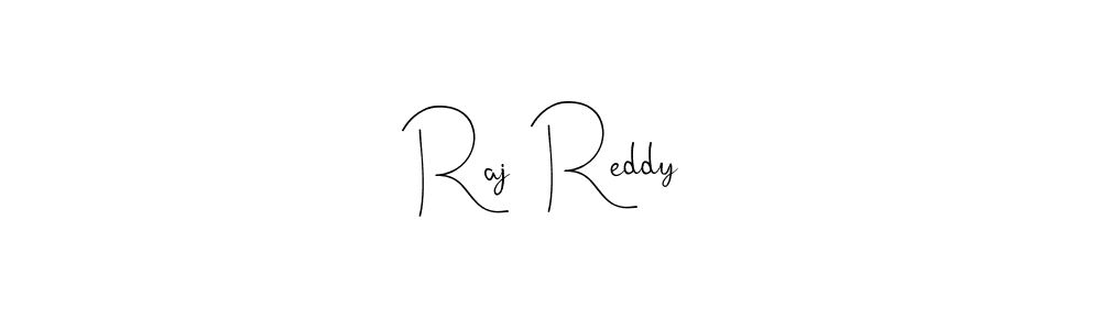Create a beautiful signature design for name Raj  Reddy. With this signature (Andilay-7BmLP) fonts, you can make a handwritten signature for free. Raj  Reddy signature style 4 images and pictures png
