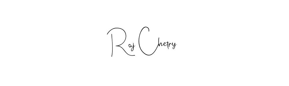 if you are searching for the best signature style for your name Raj Chetry. so please give up your signature search. here we have designed multiple signature styles  using Andilay-7BmLP. Raj Chetry signature style 4 images and pictures png