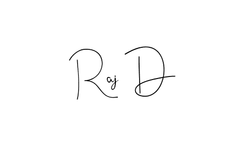 This is the best signature style for the Raj D name. Also you like these signature font (Andilay-7BmLP). Mix name signature. Raj D signature style 4 images and pictures png