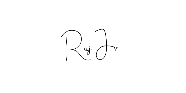 Also we have Raj Jv name is the best signature style. Create professional handwritten signature collection using Andilay-7BmLP autograph style. Raj Jv signature style 4 images and pictures png