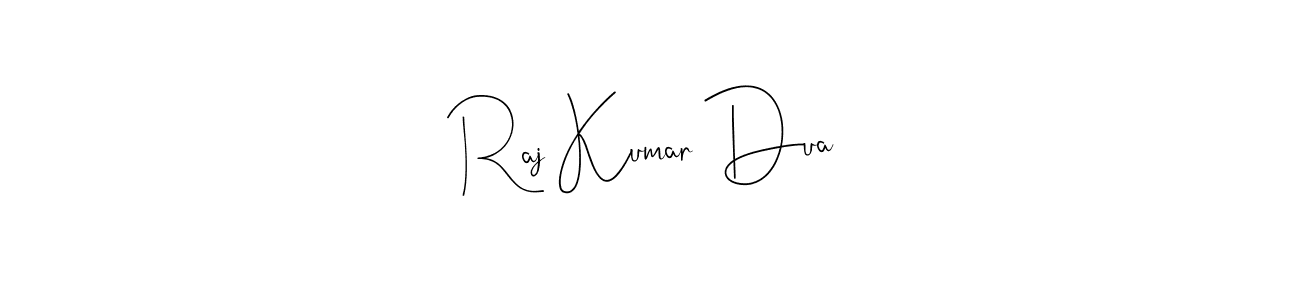 Also You can easily find your signature by using the search form. We will create Raj Kumar Dua name handwritten signature images for you free of cost using Andilay-7BmLP sign style. Raj Kumar Dua signature style 4 images and pictures png