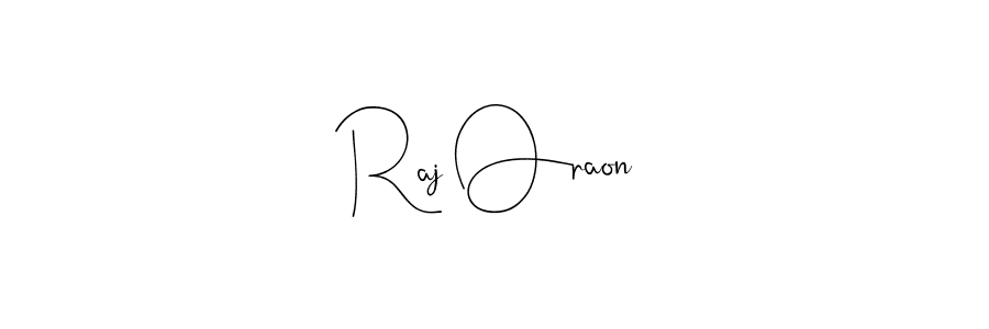 Create a beautiful signature design for name Raj Oraon. With this signature (Andilay-7BmLP) fonts, you can make a handwritten signature for free. Raj Oraon signature style 4 images and pictures png