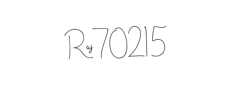 How to Draw Raj70215 signature style? Andilay-7BmLP is a latest design signature styles for name Raj70215. Raj70215 signature style 4 images and pictures png