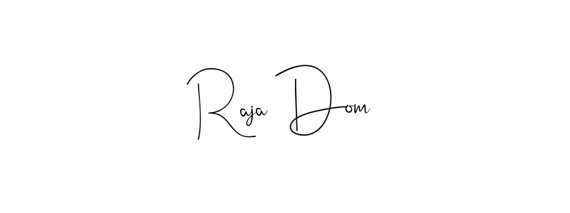 How to Draw Raja Dom signature style? Andilay-7BmLP is a latest design signature styles for name Raja Dom. Raja Dom signature style 4 images and pictures png