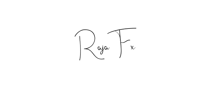 Also we have Raja Fx name is the best signature style. Create professional handwritten signature collection using Andilay-7BmLP autograph style. Raja Fx signature style 4 images and pictures png